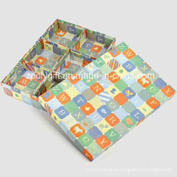 Department Box Pack Calcetines y Underdress Papel de imprenta Cajas de embalaje
